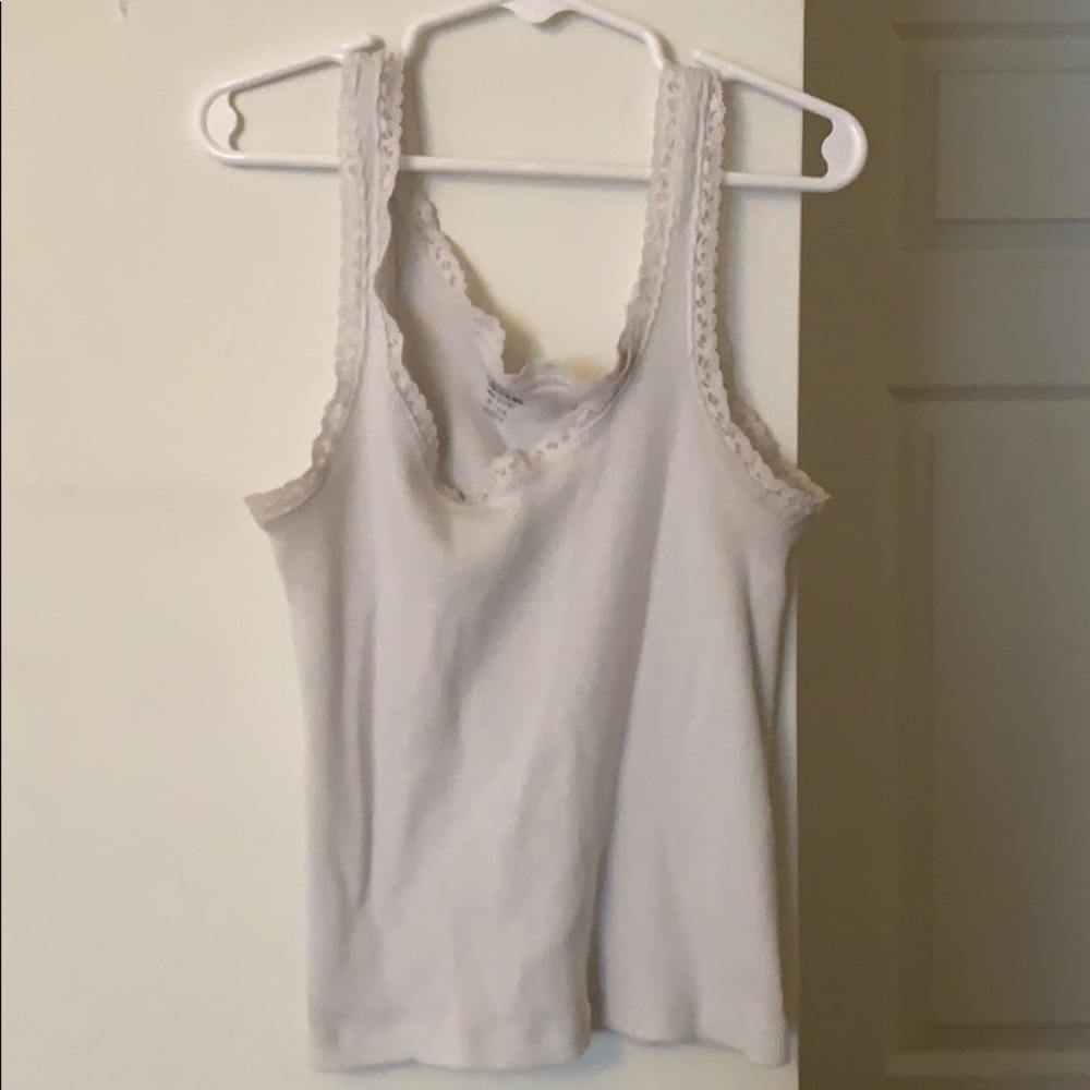 John Galt Lace Trim Tank